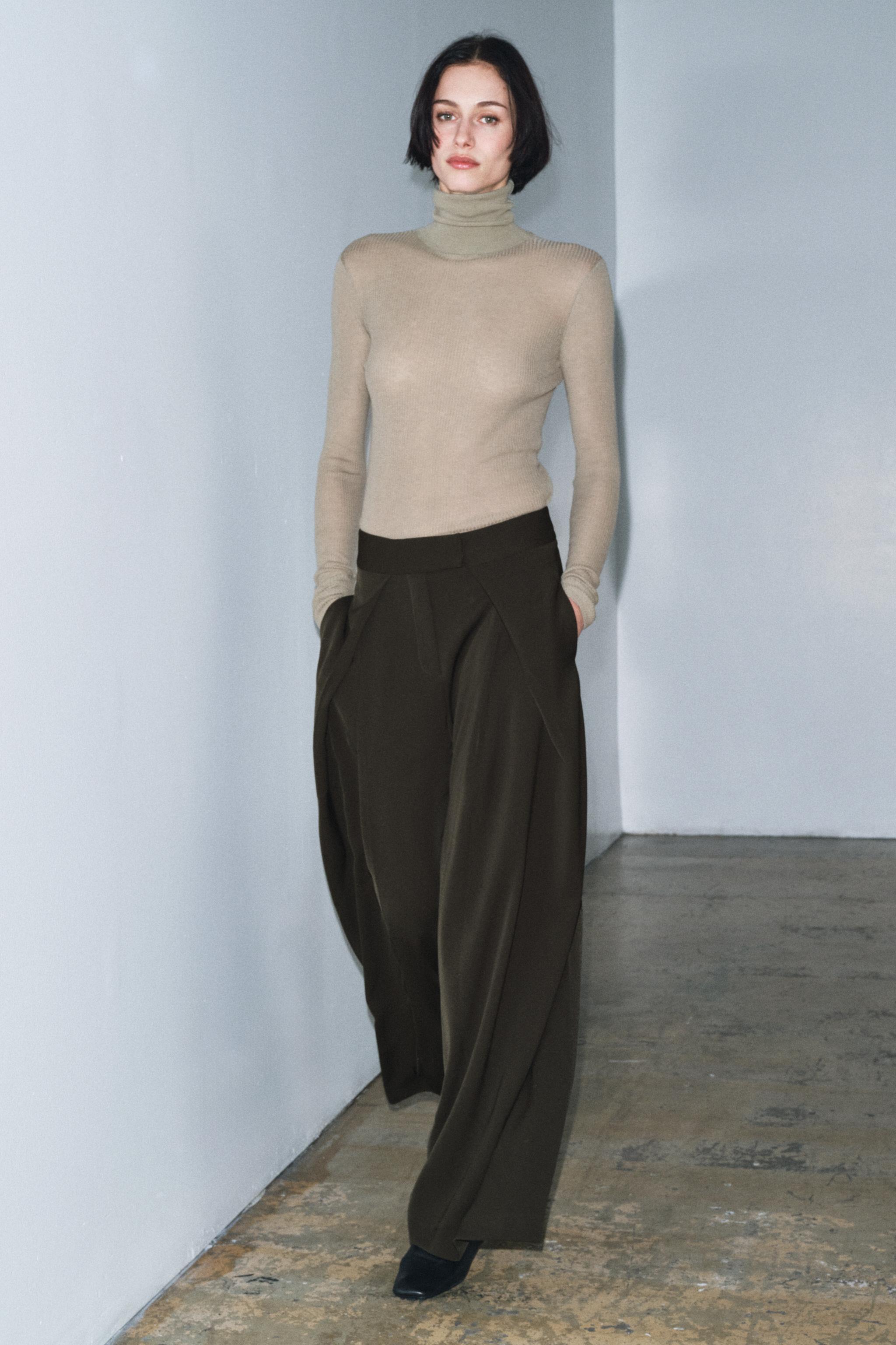 ZW COLLECTION WIDE LEG PANTS